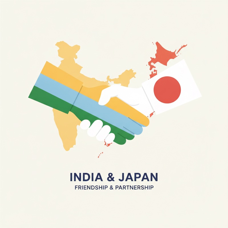 India ↔ Japan, by agreement