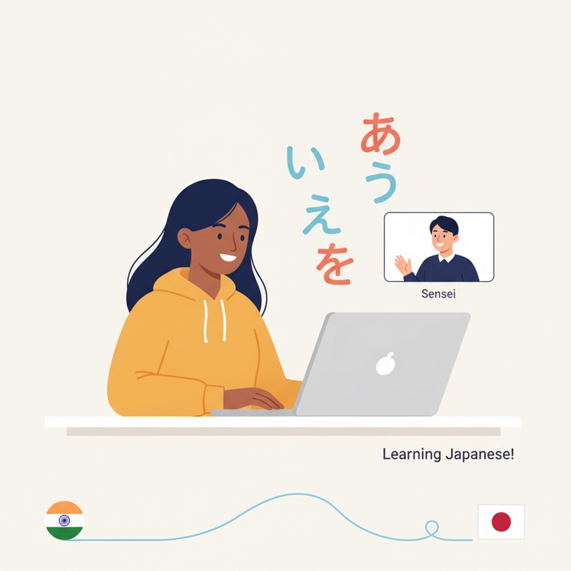 Learning Japanese online with a Japanese teacher