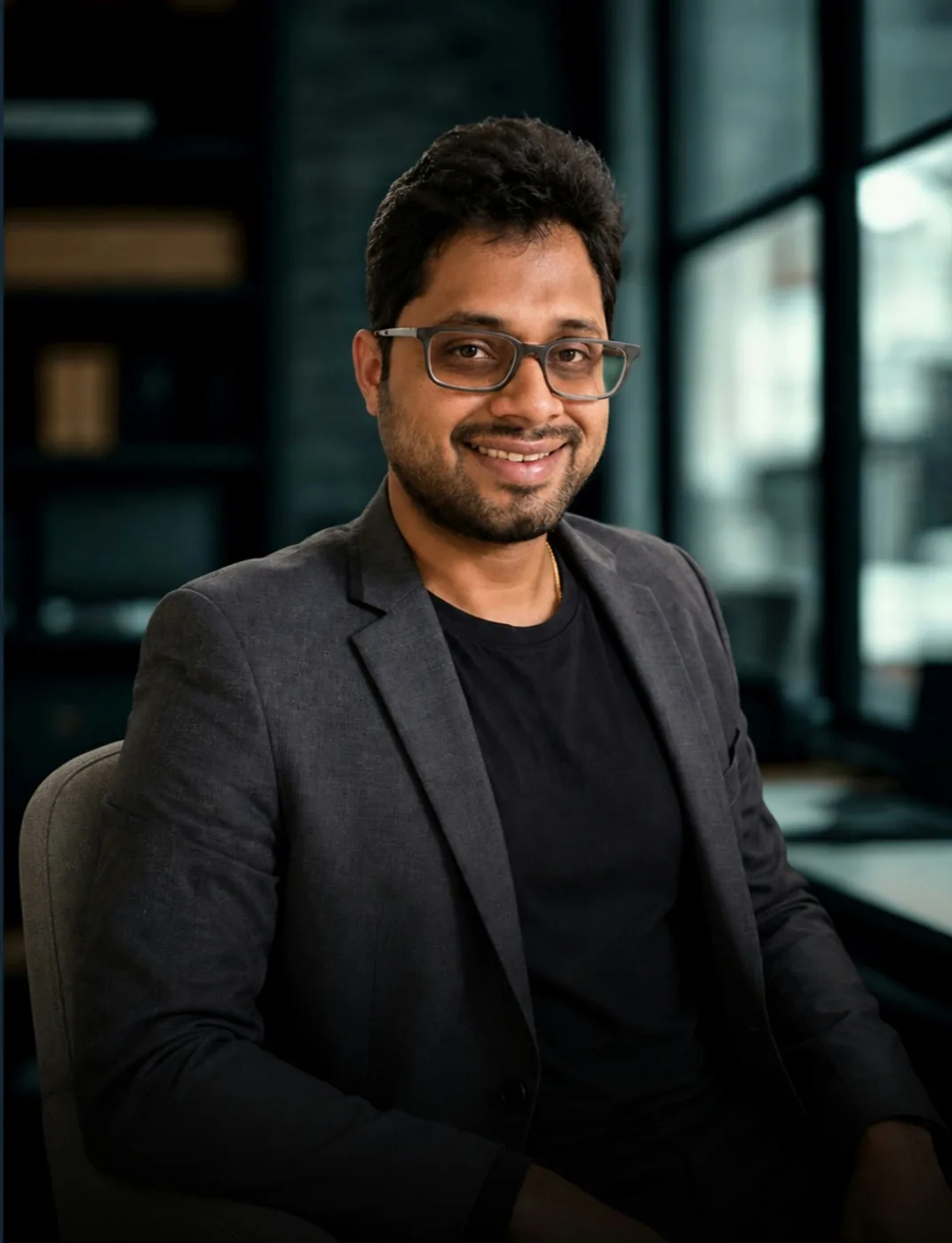 Portrait of an Indian professional