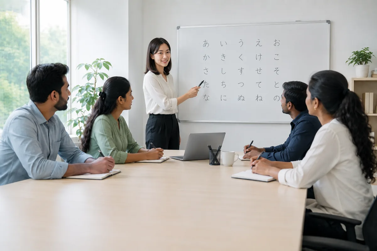 Corporate Japanese training